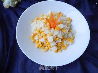 甜玉米拌山药的做法步骤:11