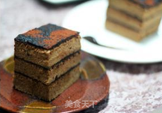 当咖啡遇到巧克力的完美结合——咖啡巧克力蛋糕的做法步骤:16