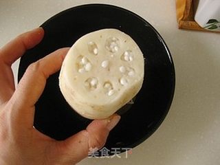 女人养颜小吃---糯米藕的做法步骤:4