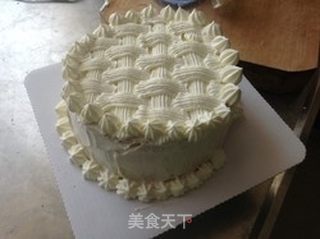 樱桃花篮生日蛋糕的做法步骤:13