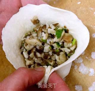 #御寒美食#香菇鲜肉包的做法步骤:6
