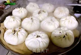 #御寒美食#香菇鲜肉包的做法步骤:7