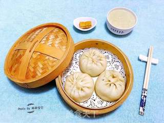 #御寒美食#香菇鲜肉包的做法步骤:9