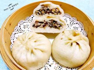 #御寒美食#香菇鲜肉包的做法步骤:10