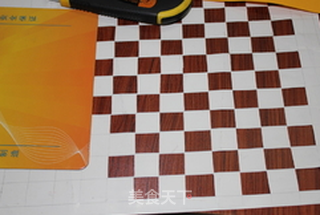 棋格蛋糕 超详细过程的做法步骤:25