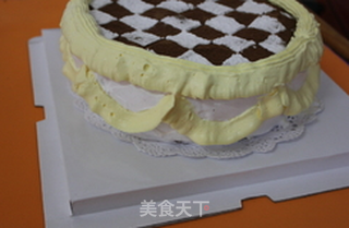 棋格蛋糕 超详细过程的做法步骤:27
