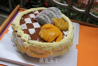 棋格蛋糕 超详细过程的做法步骤:28