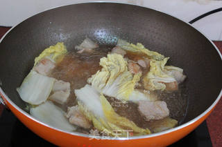 大白菜炖粉丝的做法步骤:7