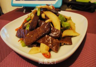 辣炒香干的做法步骤:10
