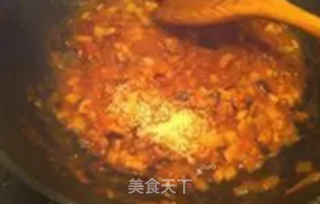 自制美味瑶柱意面酱的做法步骤:12
