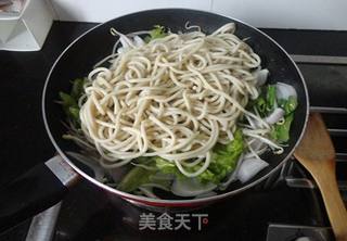 【孜然炒面】-我的最爱的做法步骤：6