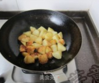 香辣锅巴土豆的做法步骤:4