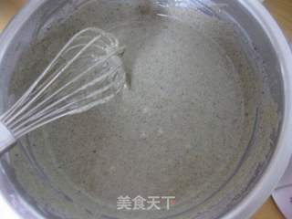 黑芝麻戚风的做法步骤:6