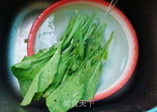 青菜洋葱炒肉的做法步骤:3