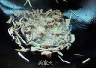 青菜洋葱炒肉的做法步骤:6