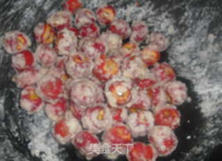 挂霜山楂的做法步骤:6