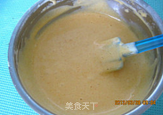 胡萝卜小蛋糕——祥细的海绵蛋糊的制作过程的做法步骤:13