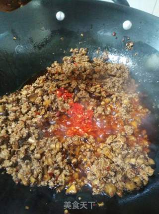 香辣牛肉香菇酱的做法步骤:10