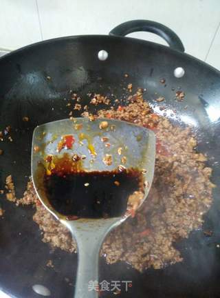 香辣牛肉香菇酱的做法步骤:11