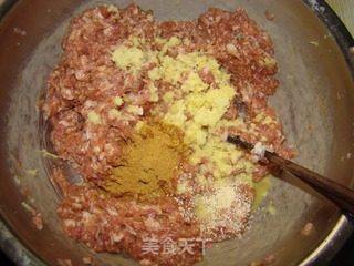 白菜猪肉包的做法步骤:6