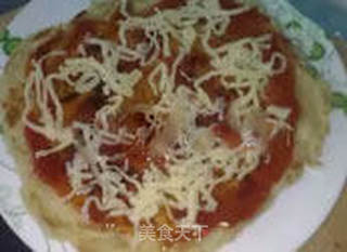 微波炉披萨的做法步骤:7