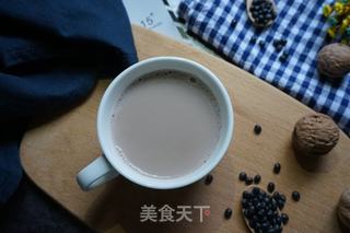 黑豆核桃豆浆的做法步骤：6