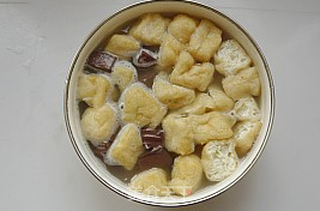 鸭血粉丝汤的做法步骤:6