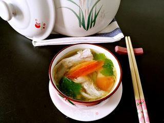 西红柿秋刀鱼汤的做法步骤:17