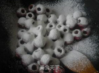 雪红果的做法步骤:8