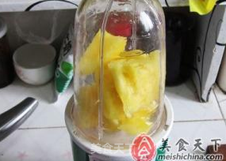香甜菠萝酱的做法步骤:4