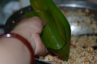 培根燕麦粽的做法步骤:8