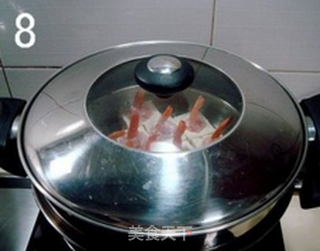 春季养生菜“鲜虾酿豆腐”的做法步骤：8
