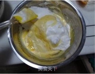 视觉·味道·小清新——金桔蛋糕卷的做法步骤:6
