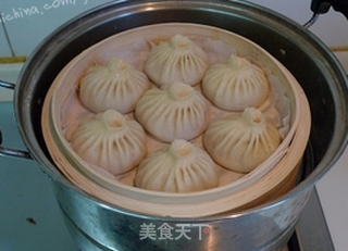 灌汤小笼包--24图详解正宗小笼包做法的做法步骤:24
