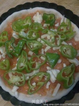 我又一次的随性而为----随意PIZZA的做法步骤:19