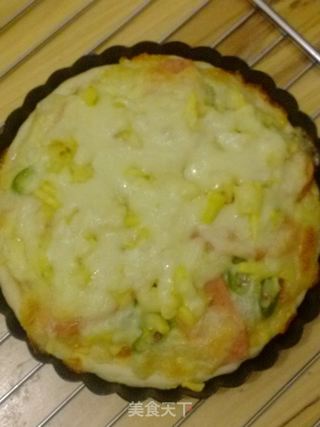 我又一次的随性而为----随意PIZZA的做法步骤:23