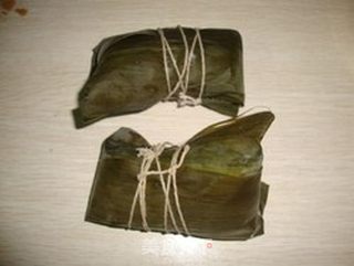【五香蛋黄肉粽】----给家人的端午节爱心礼物的做法步骤:17