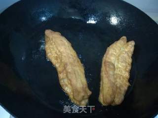 自制健康蓬松油条的做法步骤:14