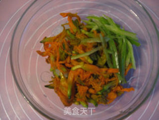 黄花菜芥末粉丝的做法步骤:6