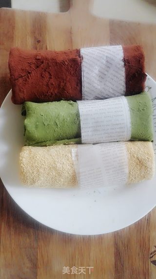 网红毛巾卷蛋糕的做法步骤:16