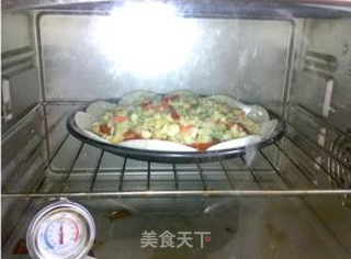 玩转饺子皮1:饺子皮披萨的做法步骤:11