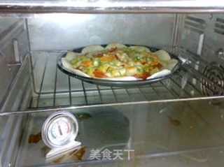 玩转饺子皮1:饺子皮披萨的做法步骤:12