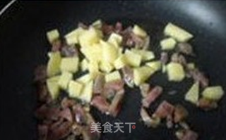 【腊肠炒饭】的做法步骤：4