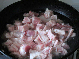 肉控的福音---杏鲍菇烧肉的做法步骤:6