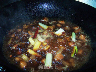 肉控的福音---杏鲍菇烧肉的做法步骤:10