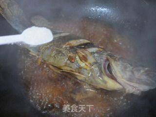 红烧野鳜鱼的做法步骤:12