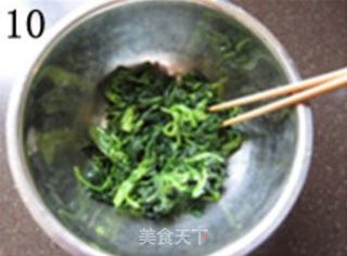 芝麻菠菜的做法步骤：10