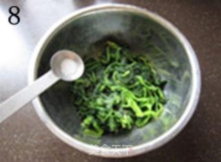 芝麻菠菜的做法步骤:8