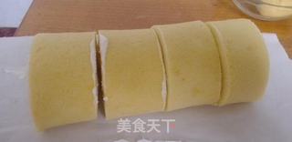 奶油蛋糕卷的做法步骤:17