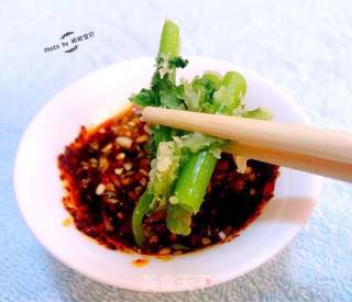 #快手懒人餐#粉蒸茼蒿的做法步骤:12